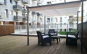 Apartament nad Odrą z tarasem